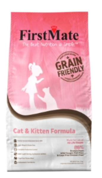 FirstMate Grain Friendly Cat & Kitten 5#