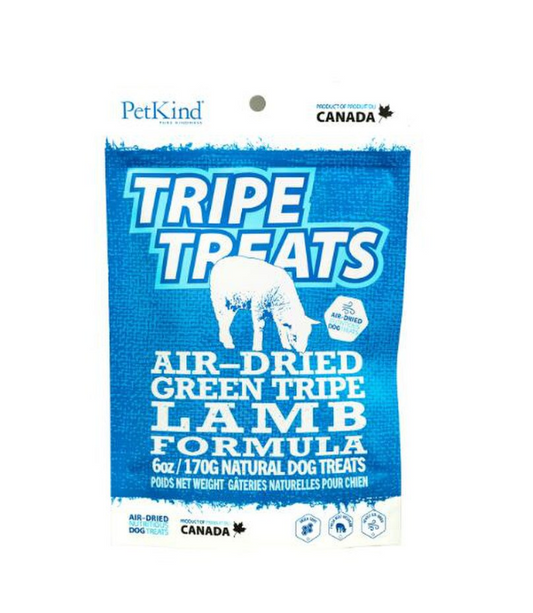 Petkind Tripe Dog Treats Lamb 6oz