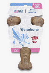 Benebone Wishbone Bacon Puppy MD