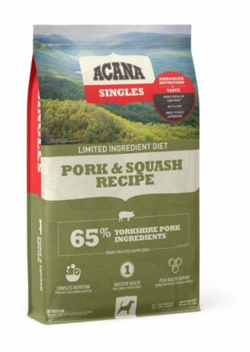 Acana Singles Pork & Squash #22.5