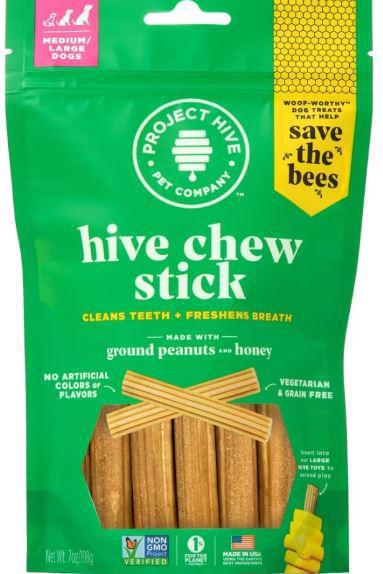 HivePet Chew Stick Peanut LG