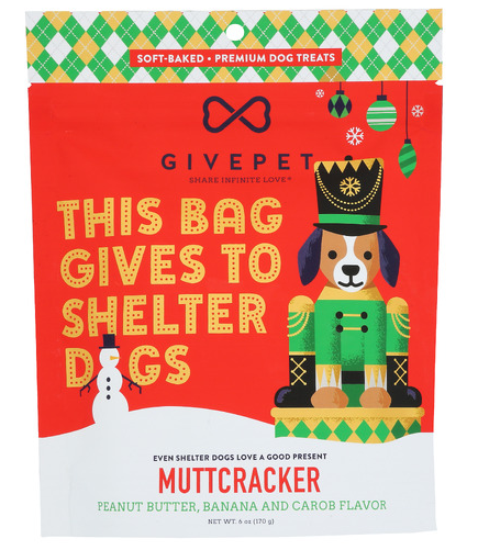 Givepet Muttcracker Soft Baked Treat 6oz