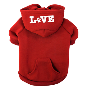 Fashion Pet Love That Hoodie LG