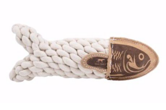 Tall Tails Leather Crunch Fish 5"