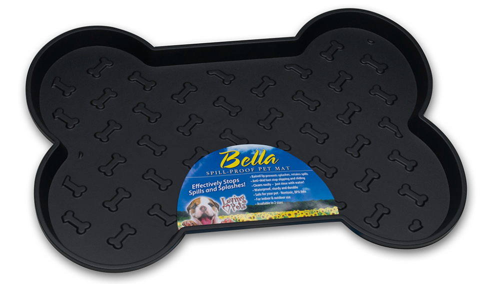 Loving Pets Spill Mat Black SM