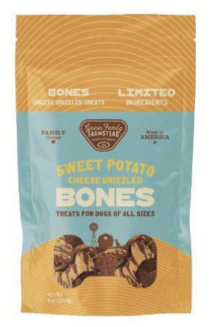 Gaines Family Sweet Potato & Cheese Drizzled Bone 8oz