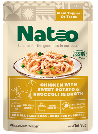 Natoo Topper Chicken w/ Sweet Potato & Broccoli 3z