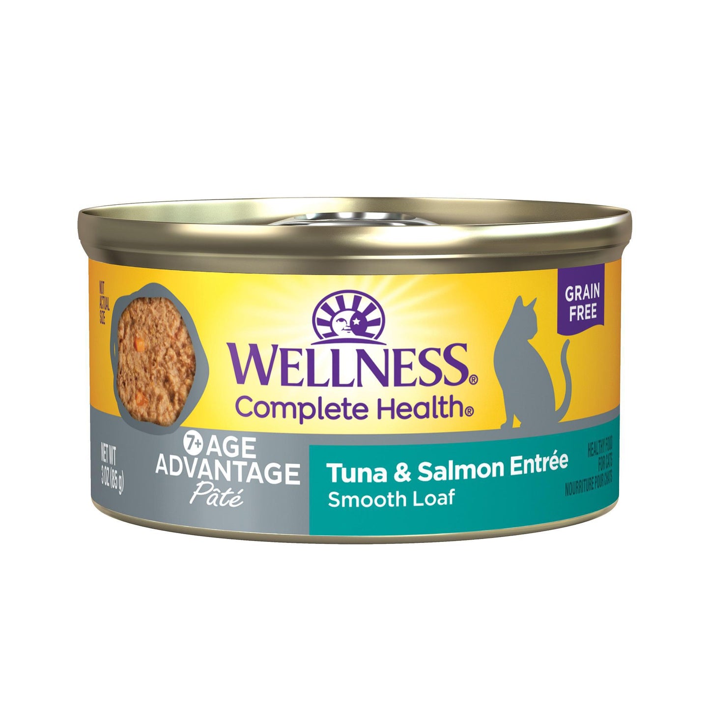 Wellness Health Senior Tuna Salmon 3oz