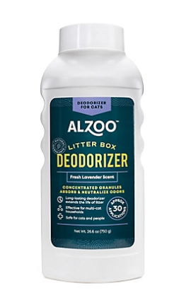 Alzoo Litter Box Deodorizer Lavender 26.6z