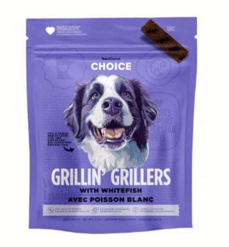 Nutri Source Dog Whitefish Grillin Grillers 12oz