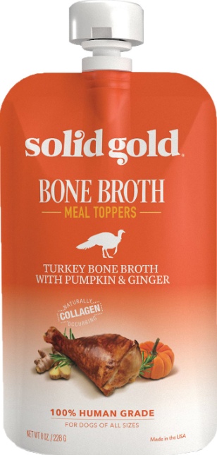 Solid Gold Bone Broth Turkey 8z