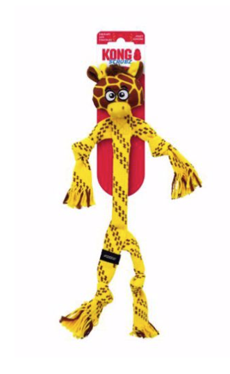 Kong Scrubz Safari Giraffe Medium