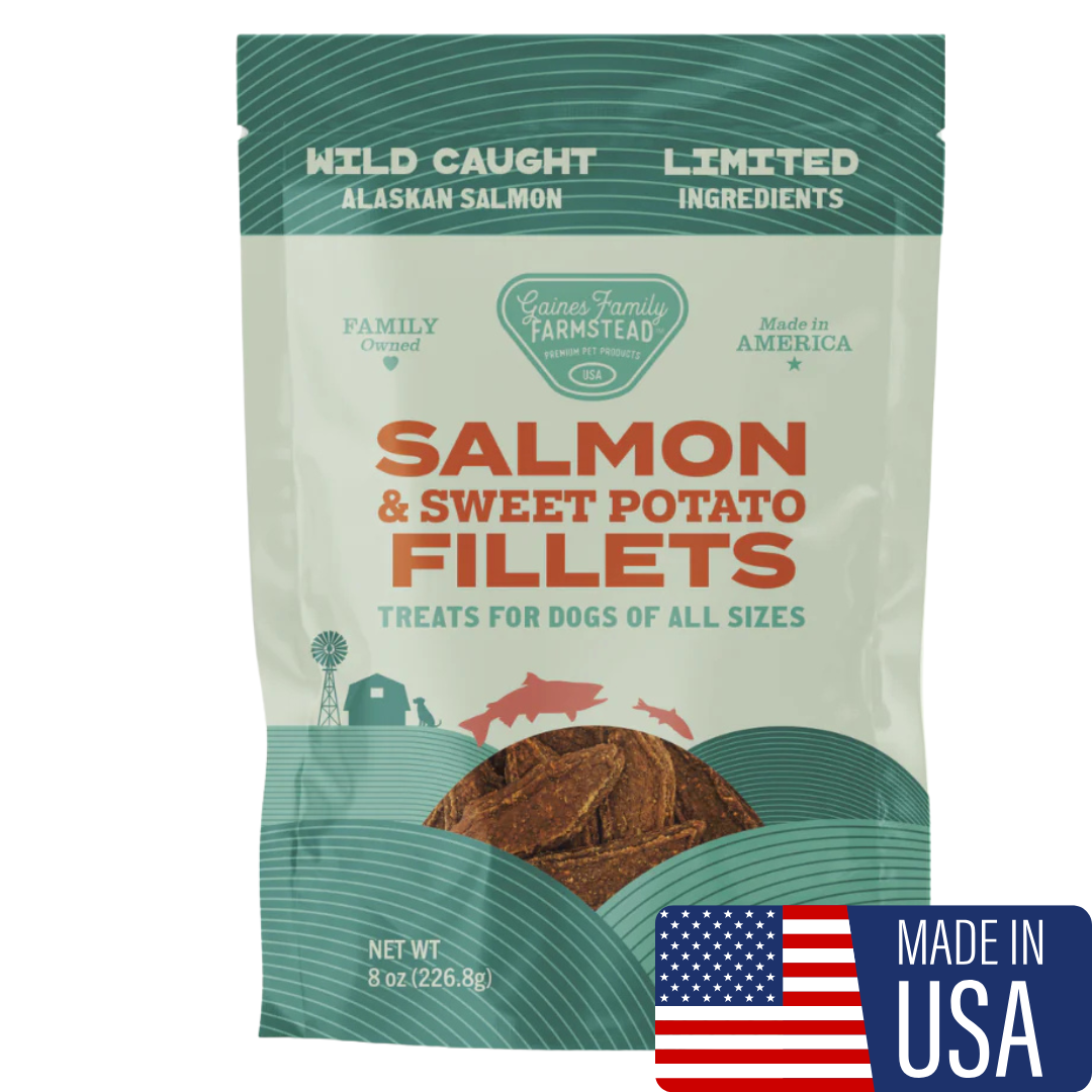 Gaines Family Sweet Potato & Salmon Fillet 8oz