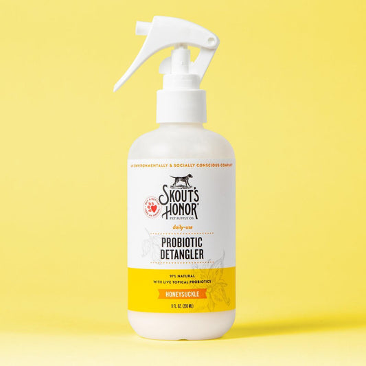 Skouts Honor Dog Probiotic Detangler Honeysuckle 8oz.