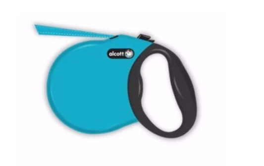 Alcott 16ft Adventure Retractable Leash - Blue SM