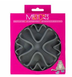 Messy Mutts Cat Interactive Feeder 6in