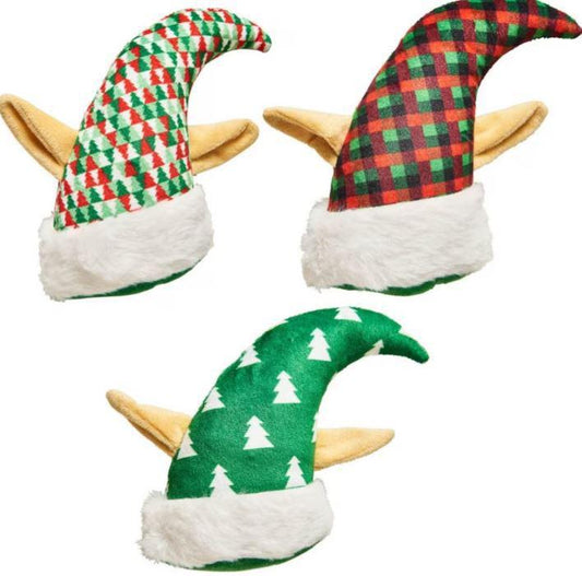Spot Holiday Elf Hat Toy 6"