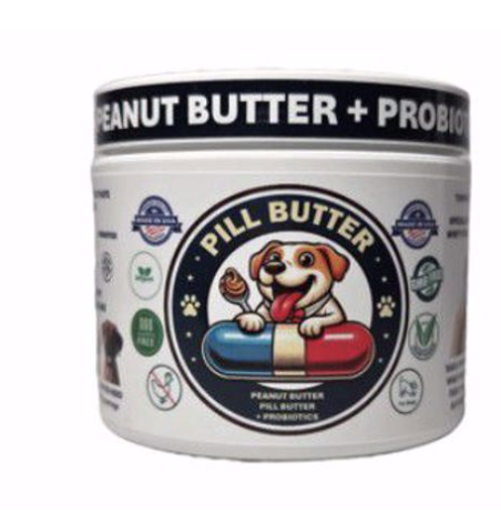 Pill Butter Dog Peanut Butter Probiotics 4.2oz