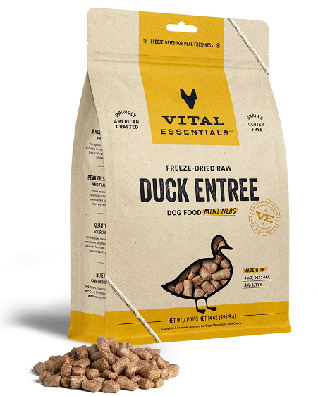 VE Freeze Dried Duck Mini Nibs 14z