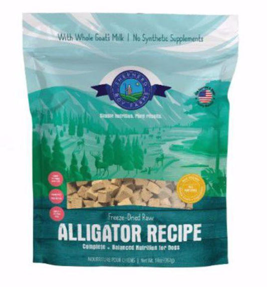 Shepherd Boy Freeze Dried Alligator Raw 14oz