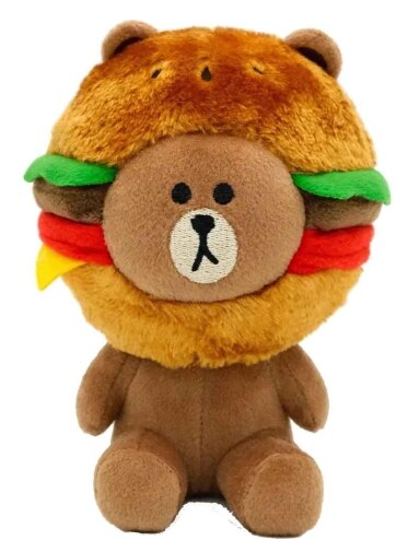 Zippy Paws Line Friends Burger Time