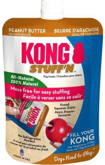 Kong Stuff Natural Peanut Butter 6oz