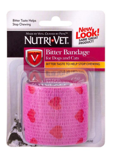 NutriVet Bitter Bandage 3" Assorted Colors