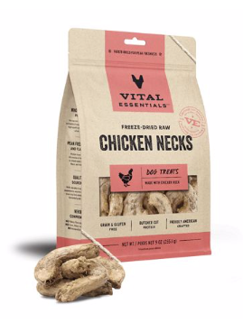 VE Freeze Dried Chicken Necks 9oz