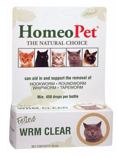 HomeoPet Feline Wrm Clear