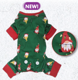 Fashion Pet Gnome PJs LG