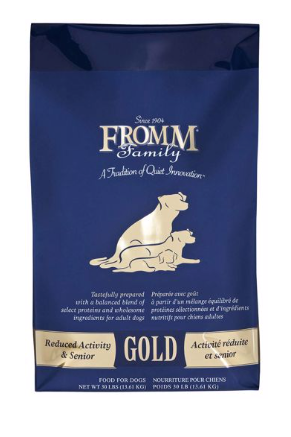 Fromm 30lb Reduced Activity Senior Gold
