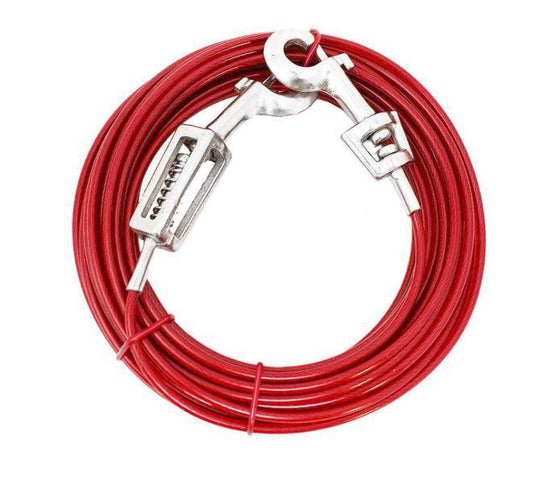Boss Pet 40' Tie-out w/ Spring Large