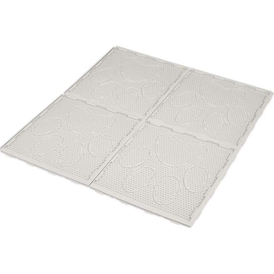 Van Ness Trackless Litter Mat Tiles 4pk