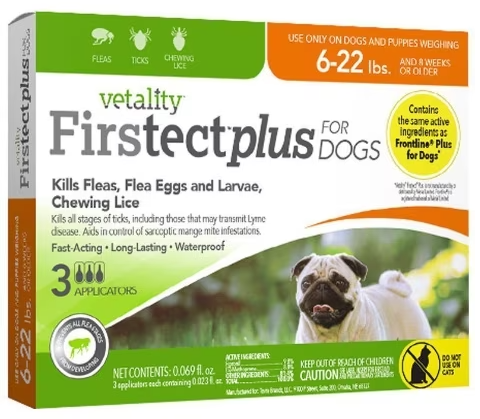 Firstect Plus Flea & Tick 6#-22#