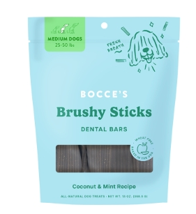 Bocce's Bakery Brushy Sticks Medium 13oz