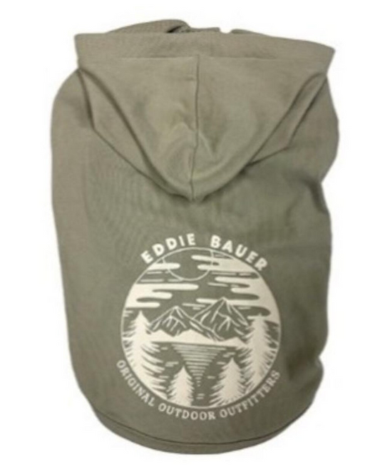 Petrageous Eddie Bauer Landscape Graphic Hoodie Fern Green Sm