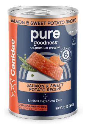 Canidae Pure Salmon & Sweet Potato 13z