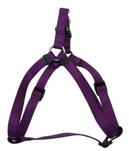 Coastal 3/8" Adjustable Harness Purple 12"-18"