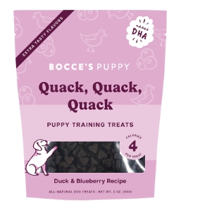 Bocce's Quack Quack Quack Training Bites 3oz