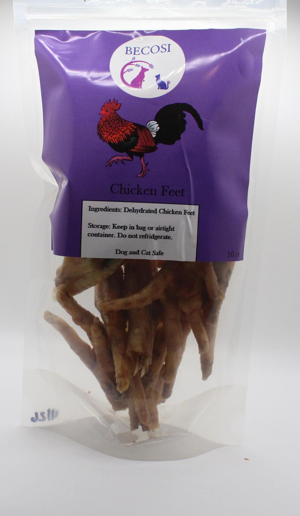 Becosi Chicken Feet 10 ct