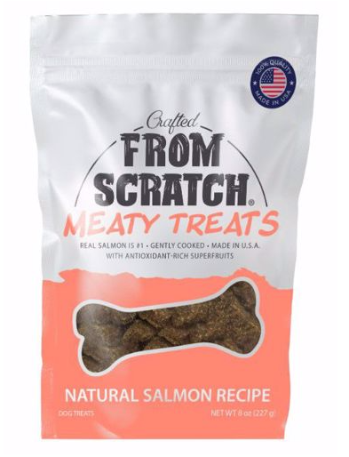 Crafted Salmon Meaty Soft Treats 8oz