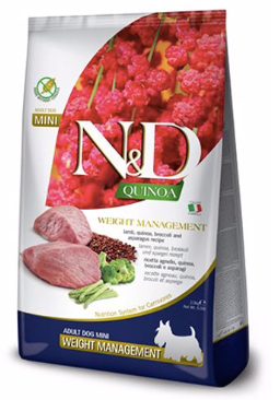 N&D Quinoa Weight Management Lamb Mini 5.5#