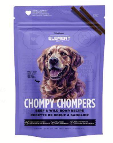 Nutri Source Dog Element Series Beef Boar Chompy Chompers 6z
