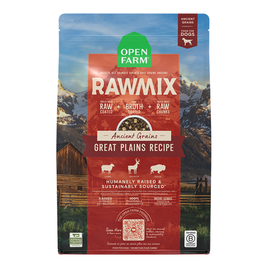 Open Farm Rawmix Great Plains 20#