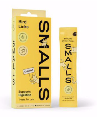 Smalls Bird Licks Chicken Wet Treat 0.5oz / 8ct