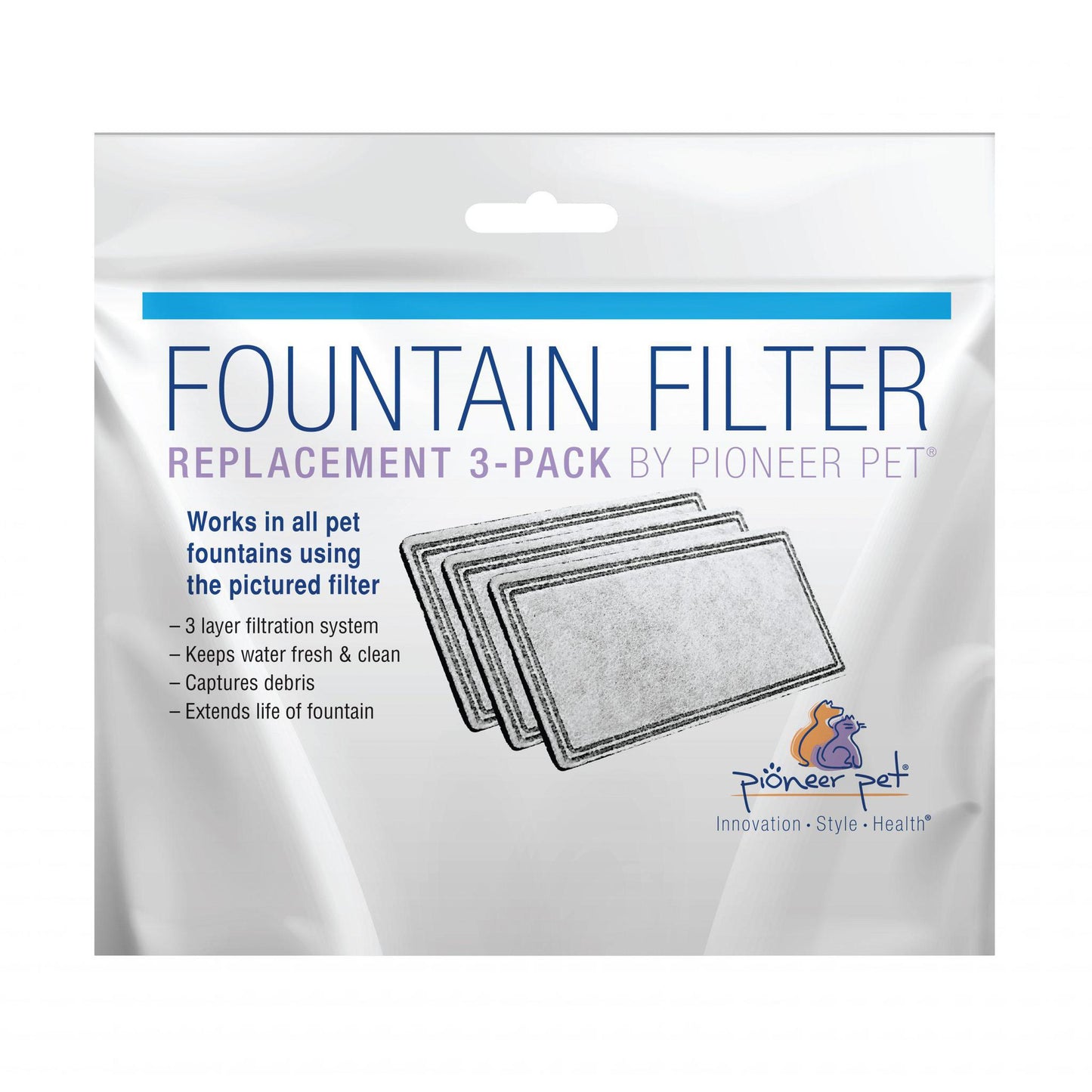 Smart Cat Fountain Filters 3pk