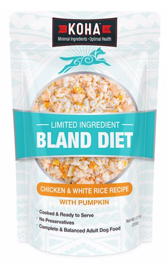 Koha Bland Diet Chicken & Rice 12.5oz