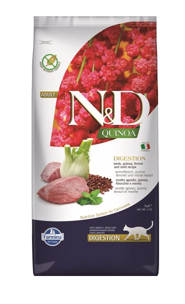 N&D Quinoa Digestion Lamb 11#