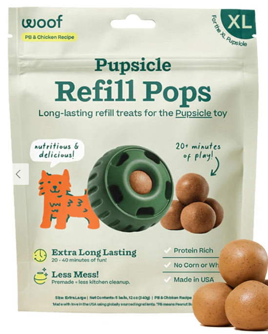 Woof Pupsicle Pops Chicken XLG 8z