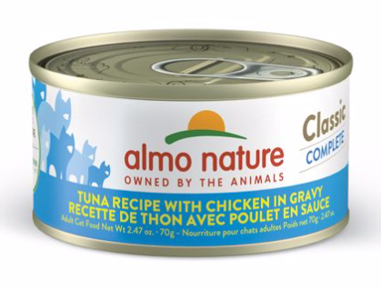 Almo Tuna Chicken Gravy Classic 2.47z